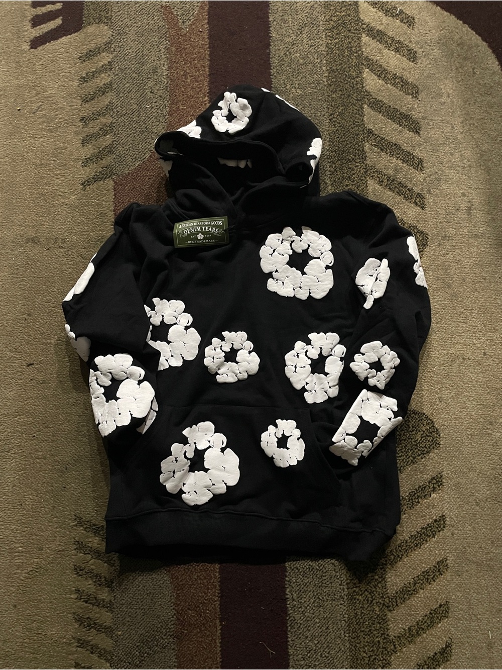 Denim Tears African Diaspora Goods Black Men's Sweater